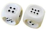 Picture of tactile dice.
