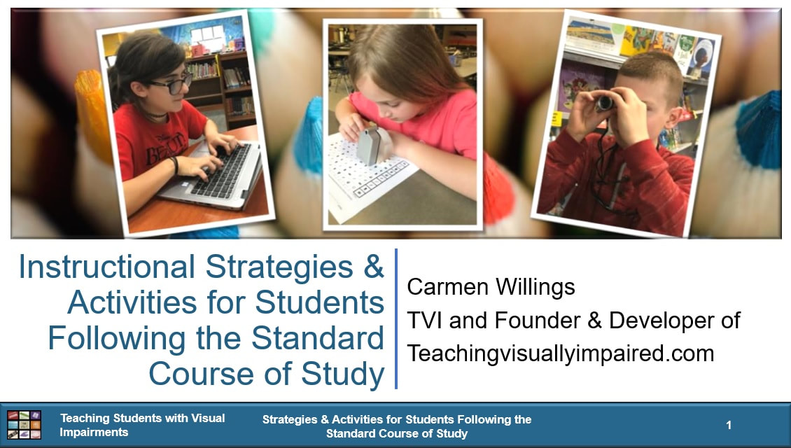 Cover of Strategies & Activities for Students Following the Standard Course of Study with 3 picture of students on a background of colored pencils