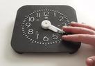 Picture of analog tactile clock model from APH