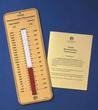 Picture of tactile demonstration thermometer.