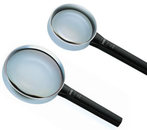 Picture of hand-held magnifiers.