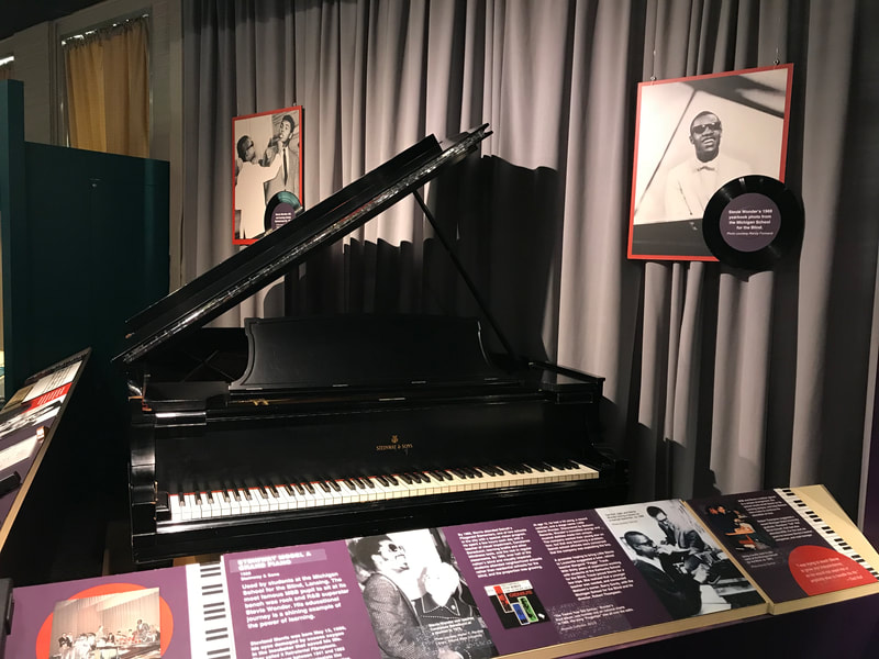 APH Stevie Wonder piano display
