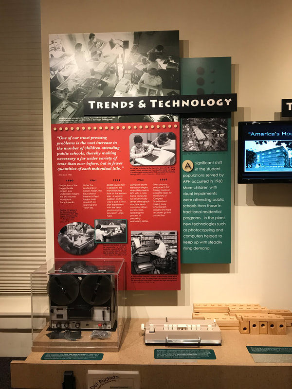APH museum Trends & Technology display