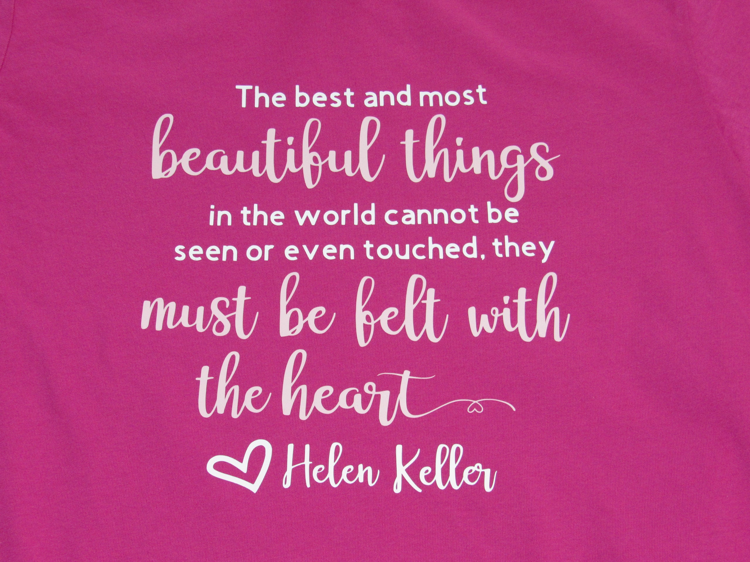 helen keller quotes the best and most beautiful things